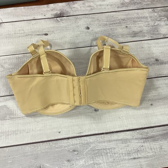 ABC American Breast Care Mastectomy Bra Womens 38B Beige Underwire 112 NEW - Picture 4 of 10